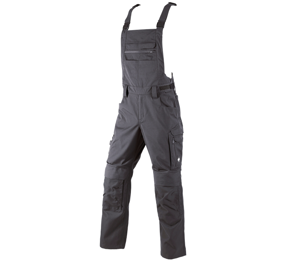 Hosen: Latzhose e.s.concrete solid + anthrazit