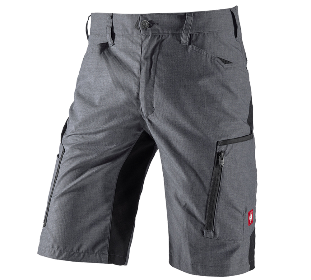 Hosen: Short e.s.vision, Herren + zement melange/schwarz
