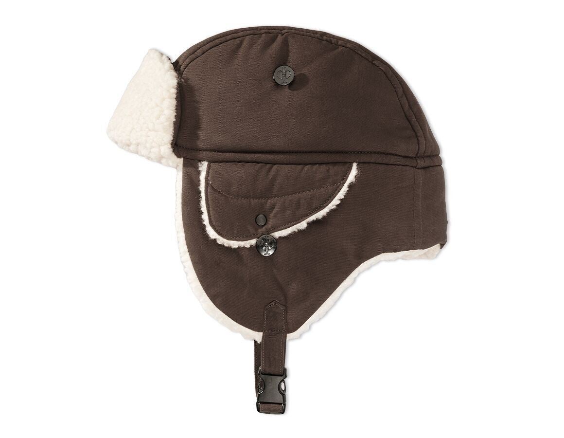 Accessoires: e.s. Wintermütze cotton touch + rinde