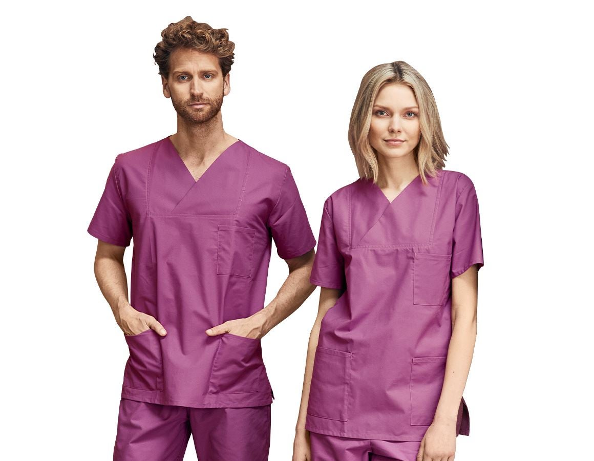 Shirts & Co.: OP-Kasack + brombeer