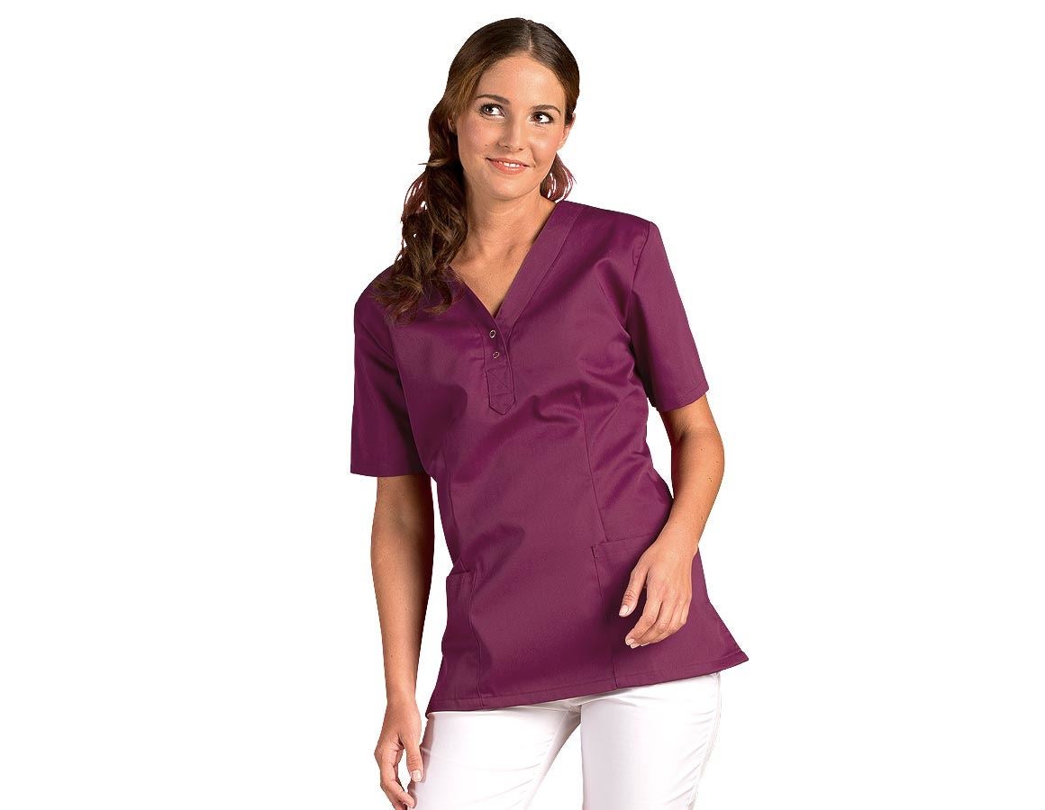 Shirts & Co.: Schlupfkasack Julica + cranberry