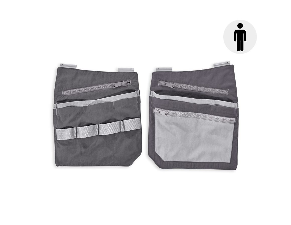 Temi: Tasche porta attrezzi e.s.concrete light + antracite /grigio perla