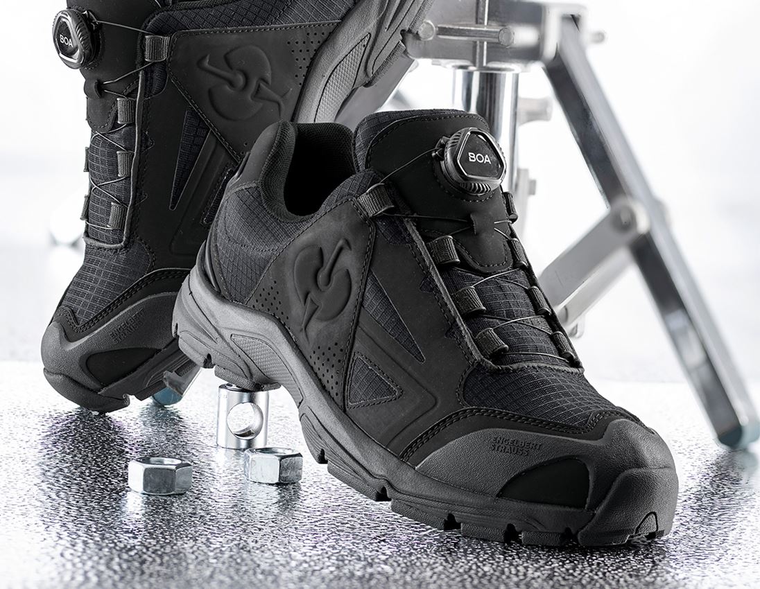 Gastro: O1 Berufsschuhe e.s. Corvids II low + schwarz