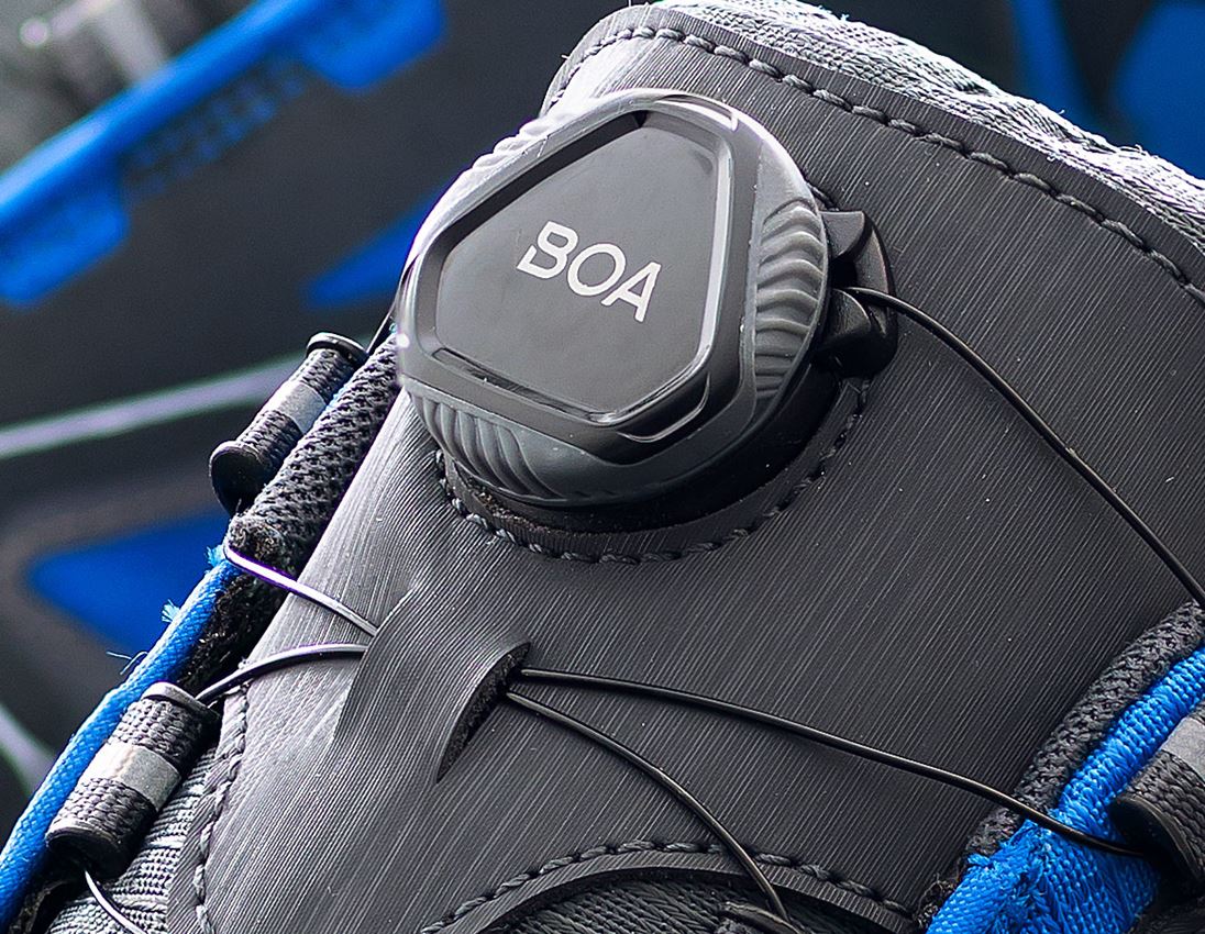 O2: O2 Berufsschuhe e.s. Minkar II + enzianblau/graphit/weiß 1