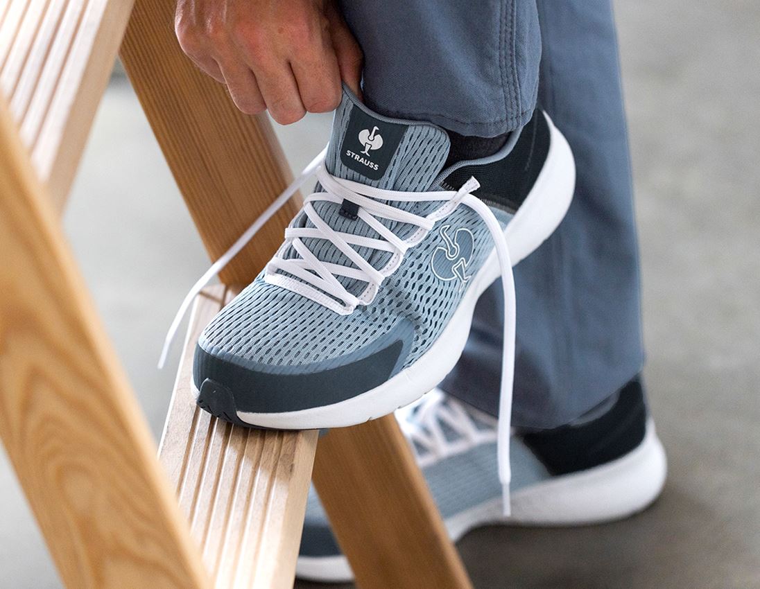 SB: SB Sicherheitshalbschuhe e.s. Tarent low + eisenblau 1