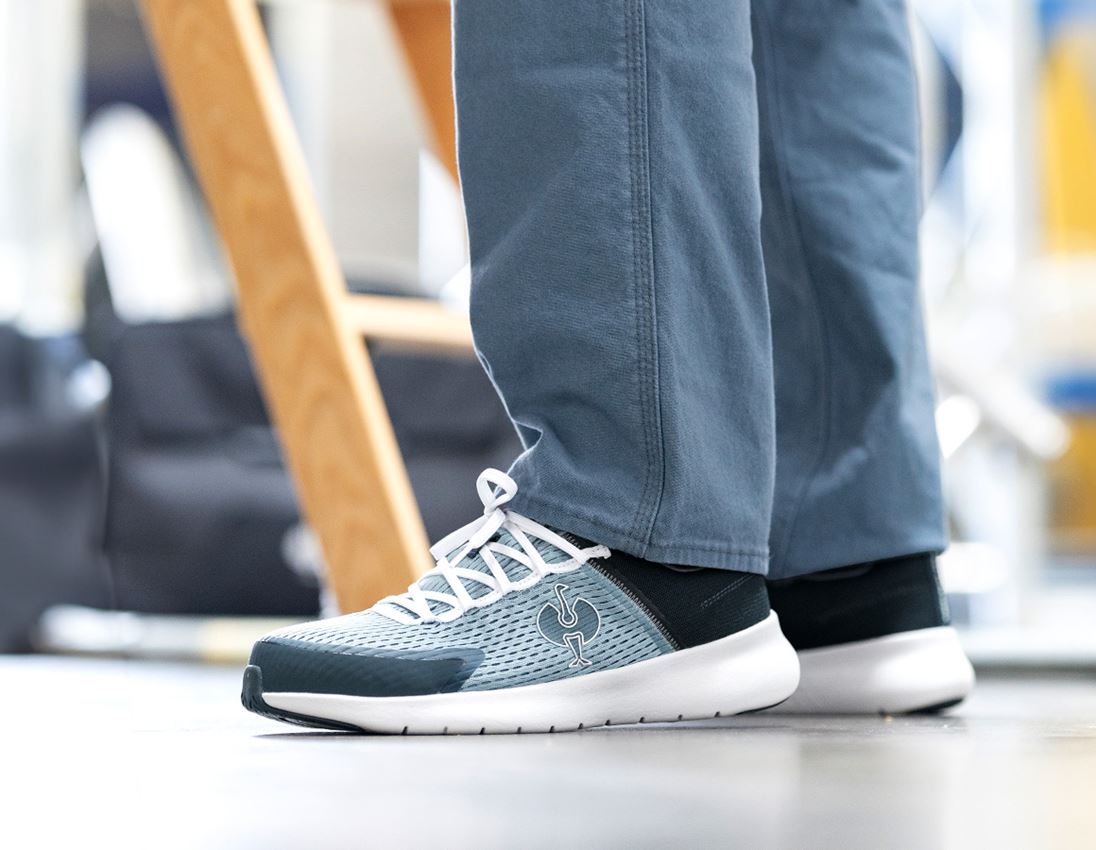 SB: SB Sicherheitshalbschuhe e.s. Tarent low + eisenblau 2