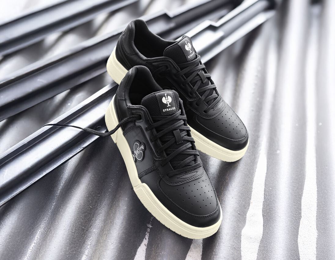 Berufsschuhe: O1 Berufsschuhe e.s. Sumter low + schwarz/hellbeige 1