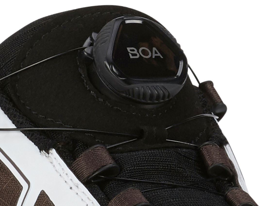 S1: S1 Sicherheitshalbschuhe e.s. Baham II low + kastanie/schwarz 2