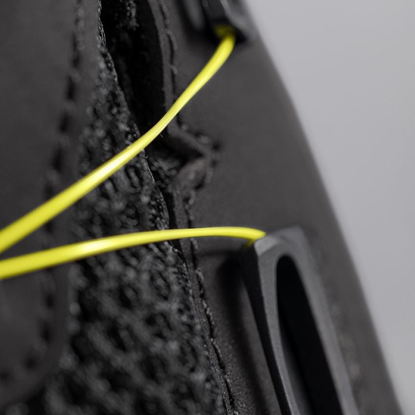 S1: S1 Sicherheitshalbschuhe e.s. Nakuru low + schwarz/acidgelb 2