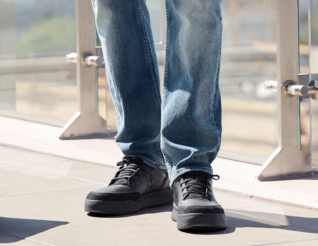 S1: S1 Sicherheitshalbschuhe e.s. Otavi + schwarz 1