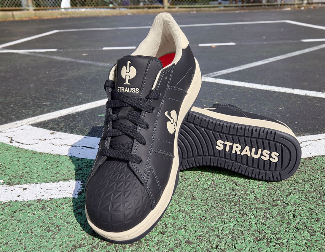 Medical: S1 Sicherheitsschuhe e.s. Philly low + neroblau