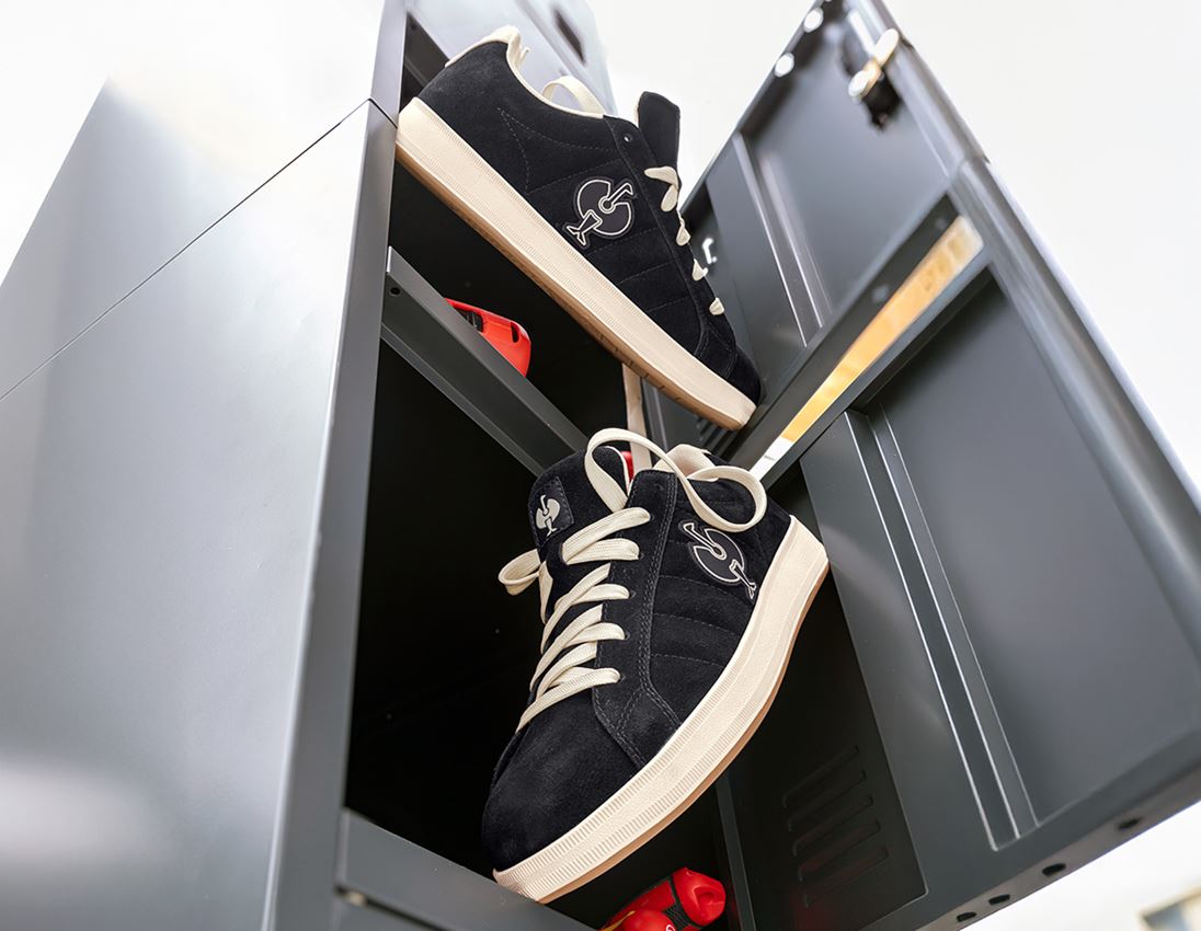 S1: S1 Sicherheitsschuhe e.s. Tampa low + schwarz/hellbeige 1