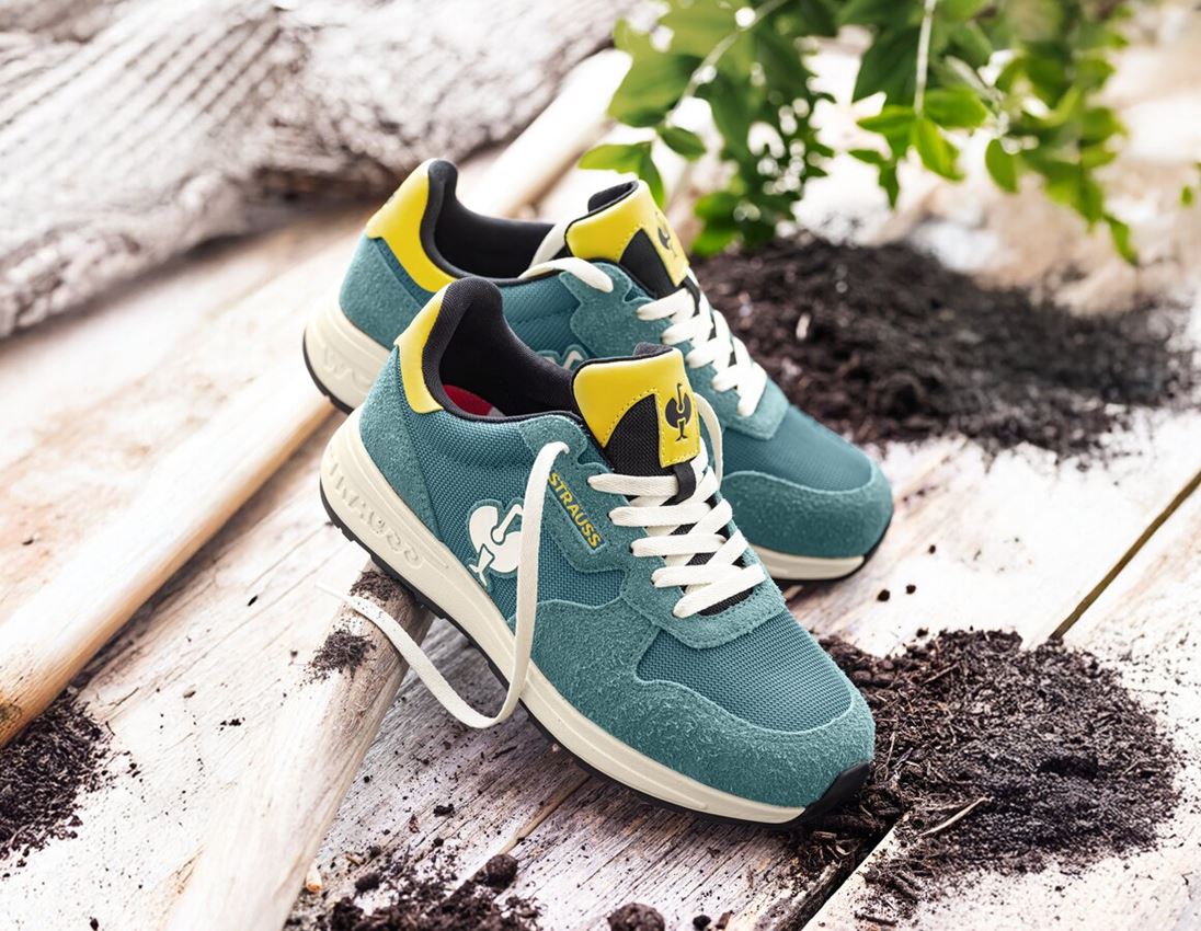 S1: S1 scarpe antinfortunistiche e.s. Canberra low + verde smeraldo 1