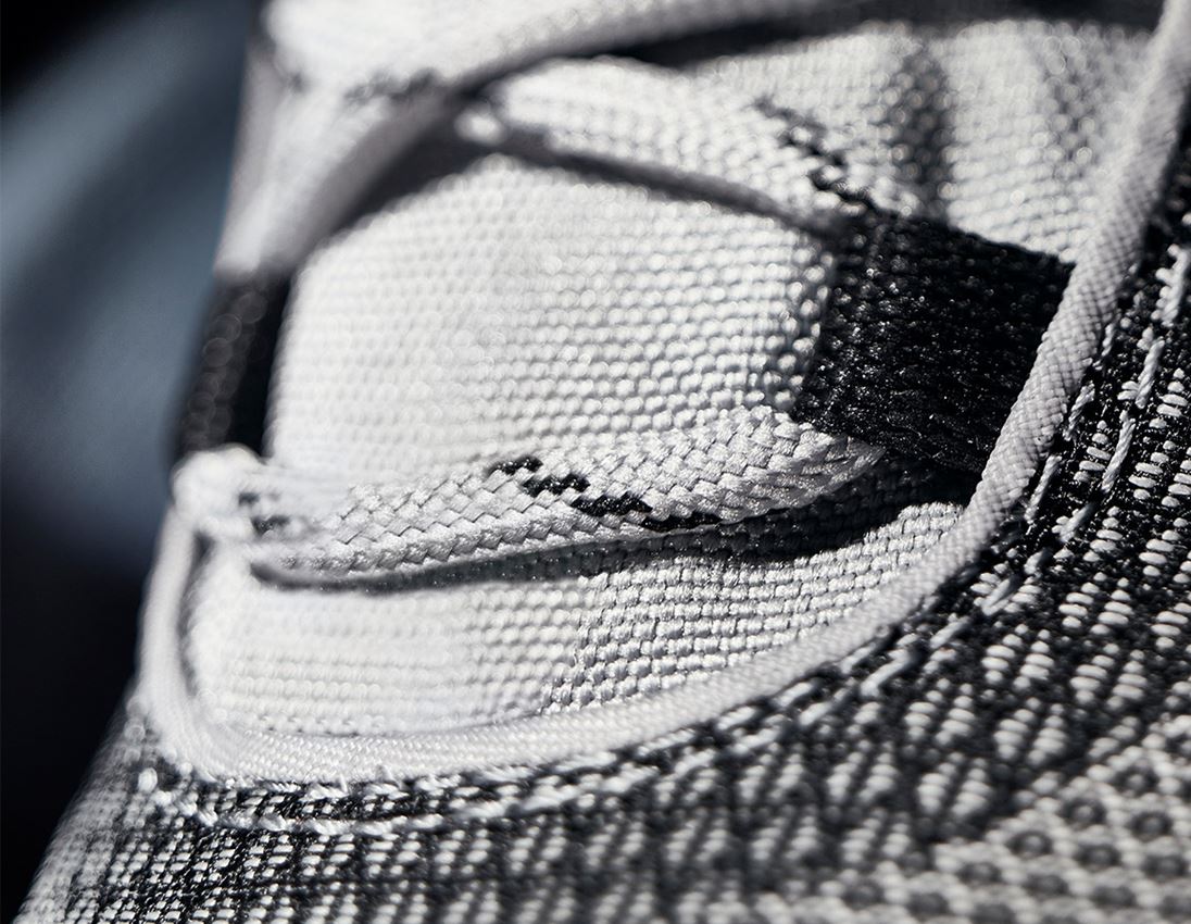 S3: e.s. S3 Sicherheitshalbschuhe Zardik low + weiß/platin 2