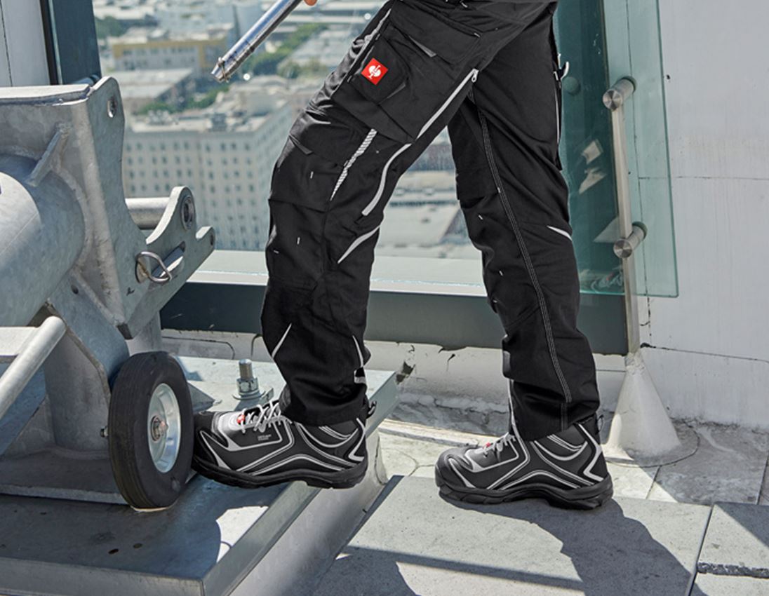 S3: e.s. S3 Sicherheitsschuhe Kajam + schwarz/platin 1