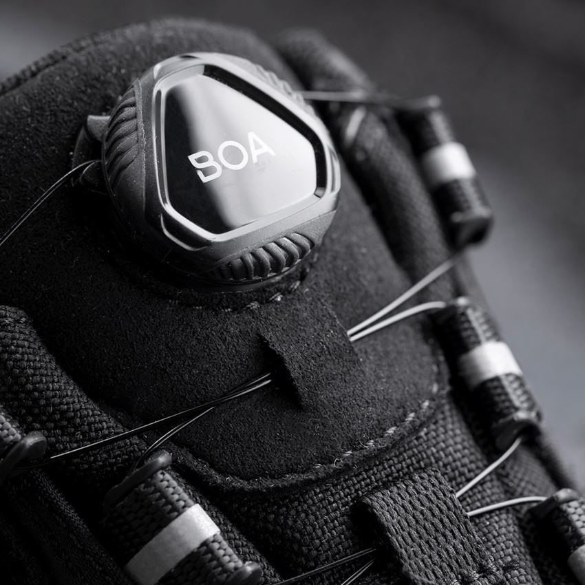 S3: S3 Sicherheitshalbschuhe e.s. Kastra II low + schwarz/platin 2