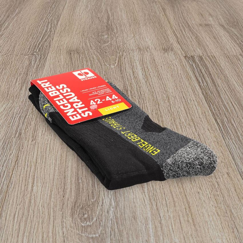 Winter: e.s. Allround Socken Function light/high + schwarz 2
