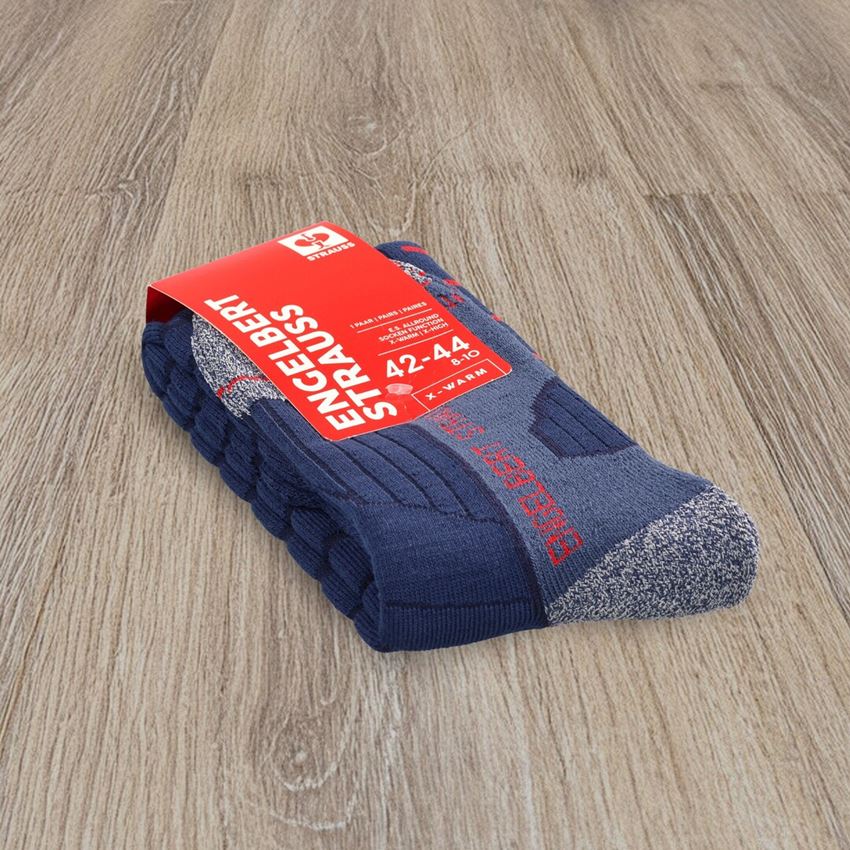 Socken | Strümpfe: e.s. Allround Socken Function x-warm/x-high + dunkelblau 2