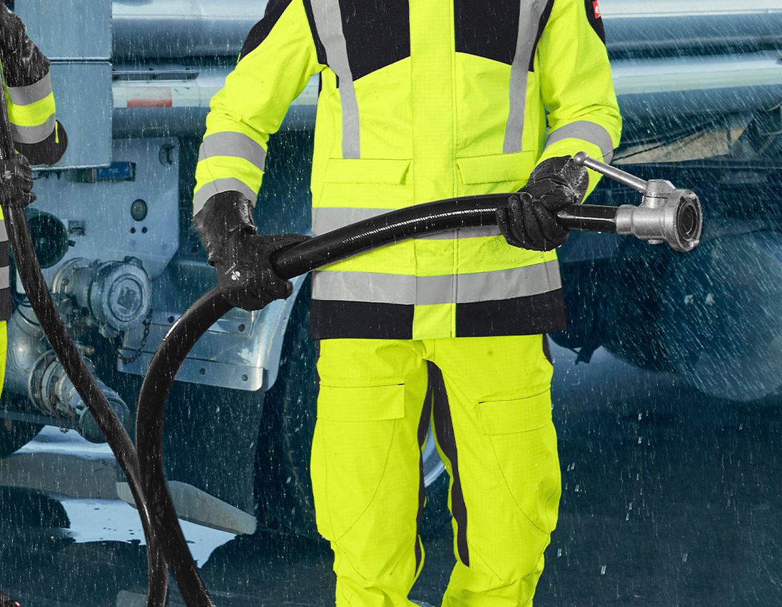 Chemisch beständig: PVC-Spezialhandschuhe Fuel Star 1