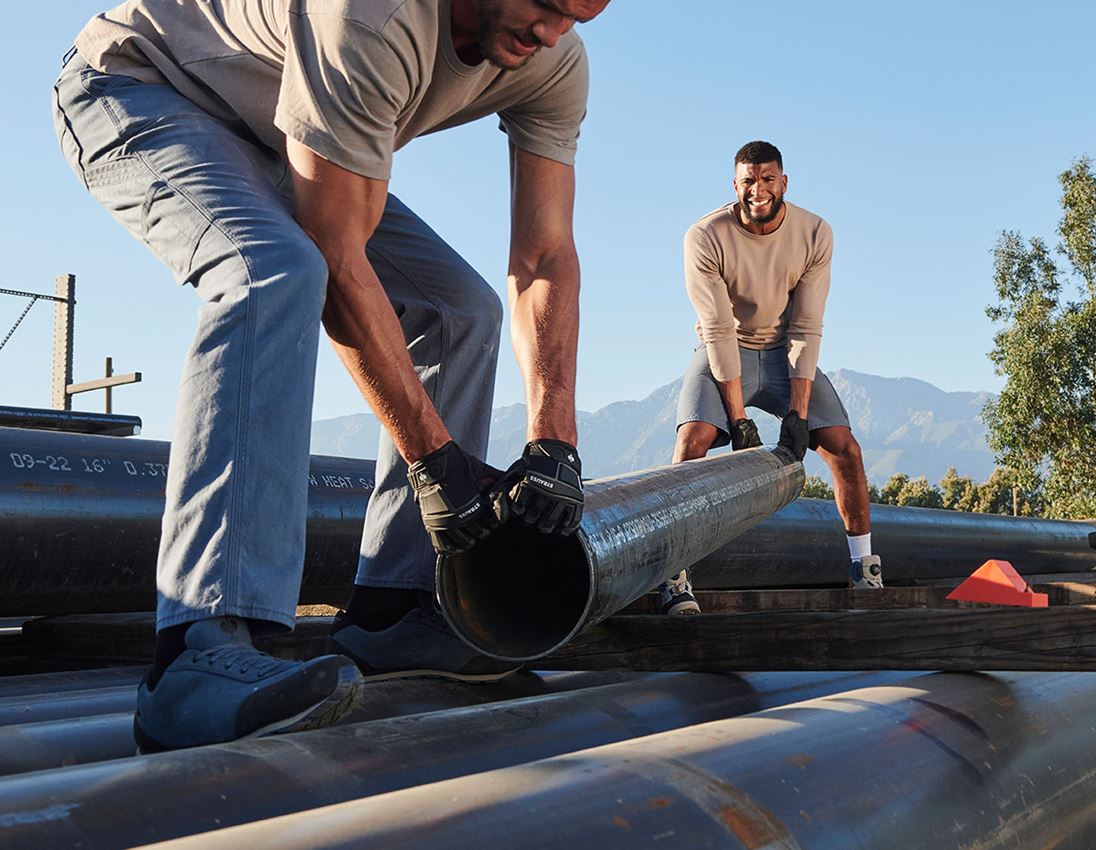 Hybrid: e.s. Montage-Handschuhe Protect + schwarz 2