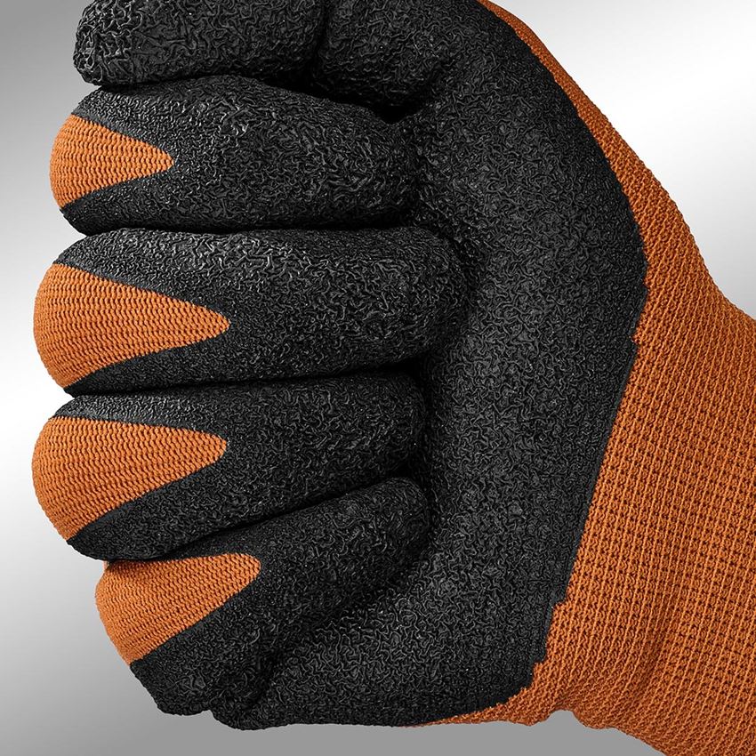 Beschichtet: Latex-Strickhandschuhe Industrial 2