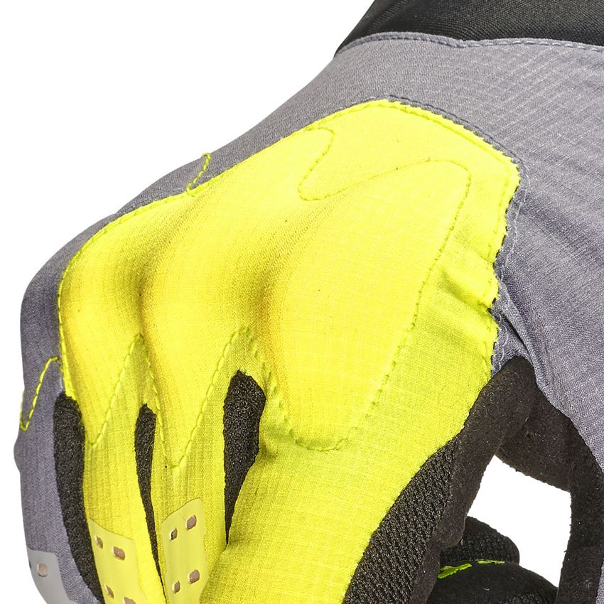 Hybrid: Handschuhe e.s.trail, light + acidgelb/basaltgrau/schwarz 2