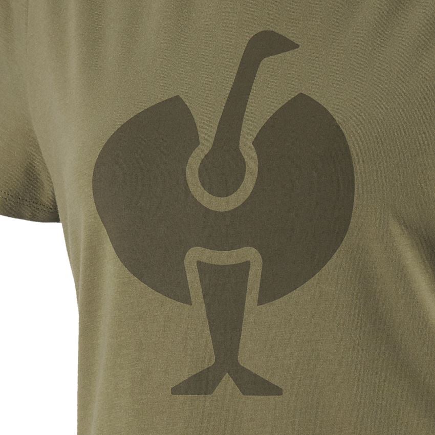 Shirts & Co.: T-Shirt e.s.concrete, Damen + stipagrün 2
