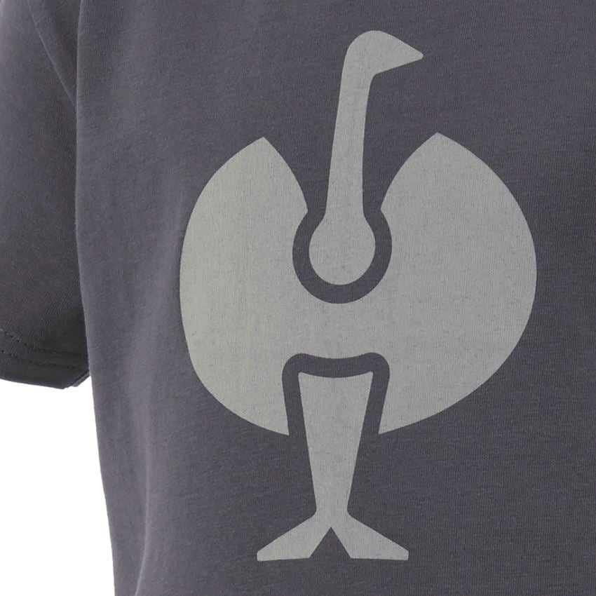 Shirts & Co.: T-Shirt e.s.concrete, Kinder + anthrazit 2