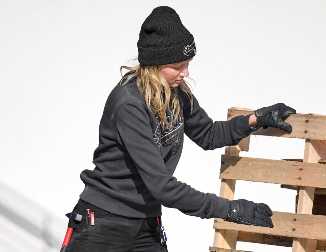 Kleine Geschenke: Sweatshirt e.s.e:pic, Damen + carbongrau 1