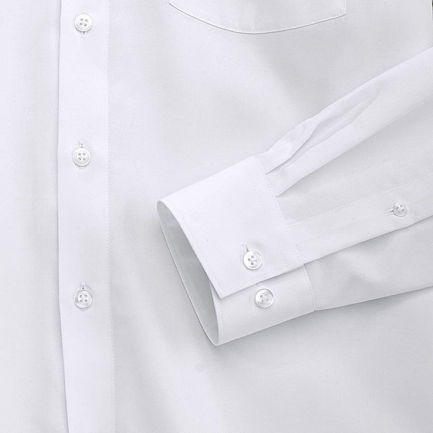 Shirts & Co.: Business Hemd e.s.comfort, langarm + weiß 2
