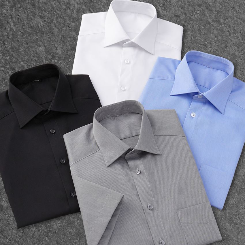 Themen: Business Hemd e.s.comfort, kurzarm + weiß 2