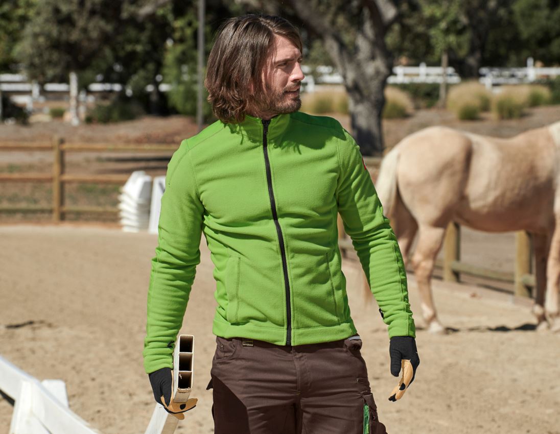 Jacken: 3 in 1 Funktionsjacke e.s.motion 2020, Herren + kastanie/seegrün 2