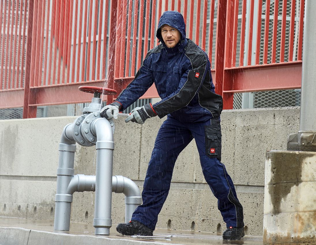 Giacche: Giacca funzionale e.s.prestige + blu scuro/nero 1