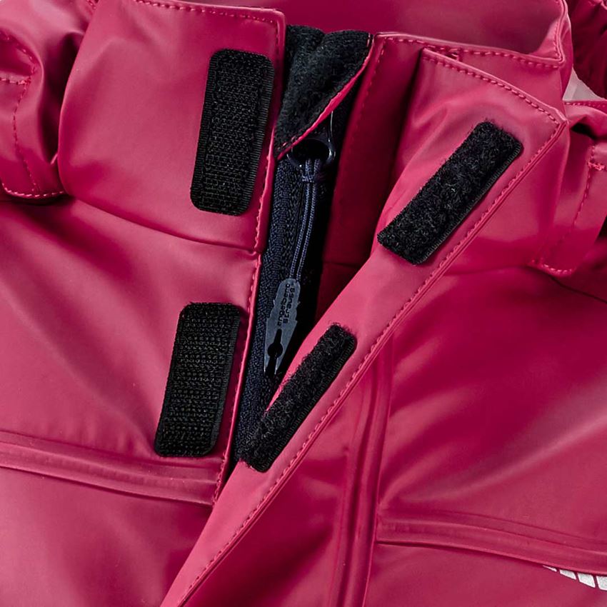 Jacken: Regenjacke e.s.motion 2020 superflex,Kinder + beere/dunkelblau 2