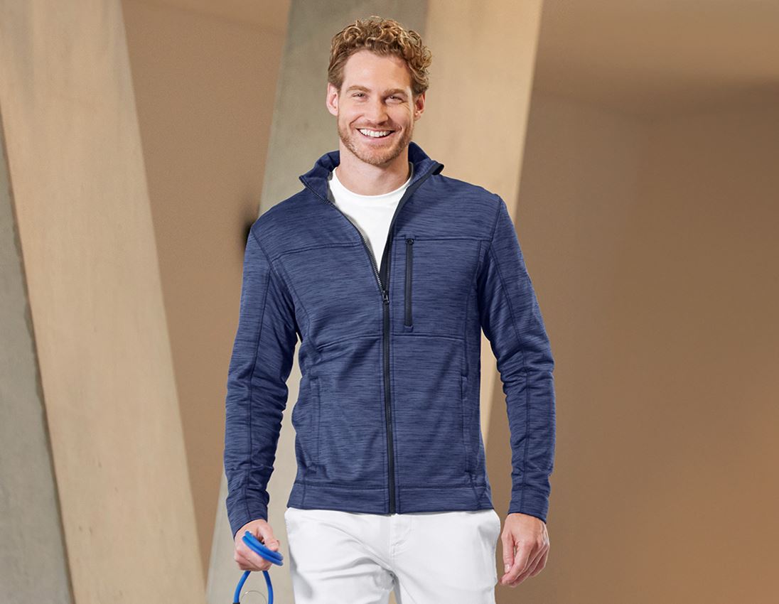 Jacken: Jacke isocell e.s.dynashield + pazifik melange