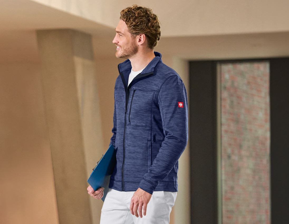 Jacken: Jacke isocell e.s.dynashield + pazifik melange 1