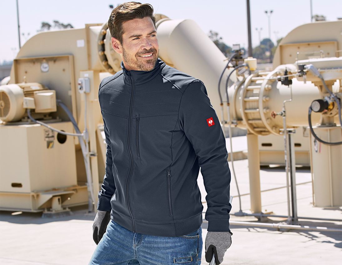 Jacken: Jacke shellloft e.s.dynashield + pazifik