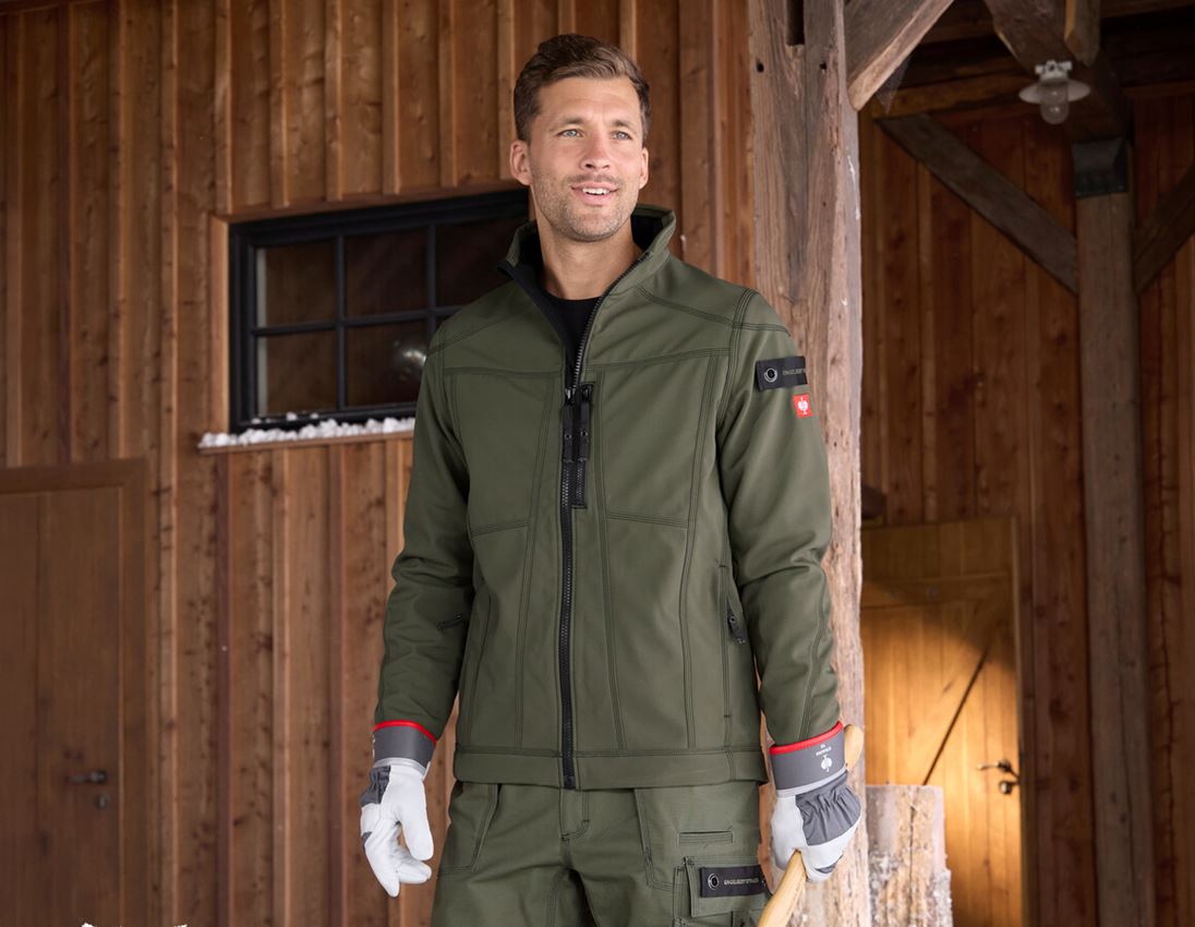 Giacche: Giacca Softshell e.s.roughtough + timo