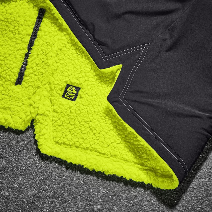 Jacken: e.s. Forst-Faserpelzjacke + warngelb 2