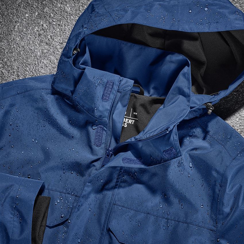 Jacken: Regenjacke e.s.concrete + alkaliblau 2