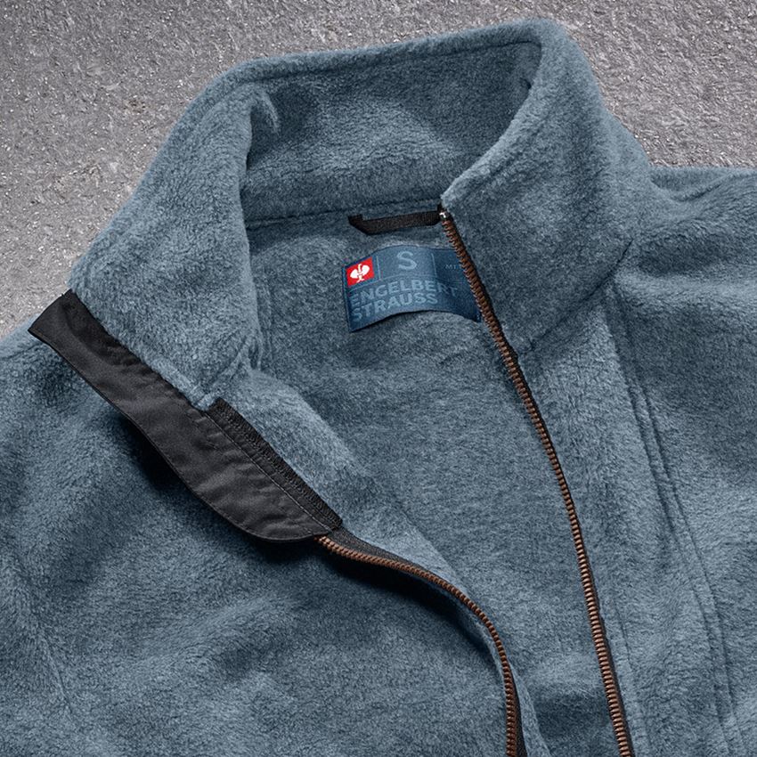 Jacken: Fleecejacke e.s.vintage + arktikblau melange 2
