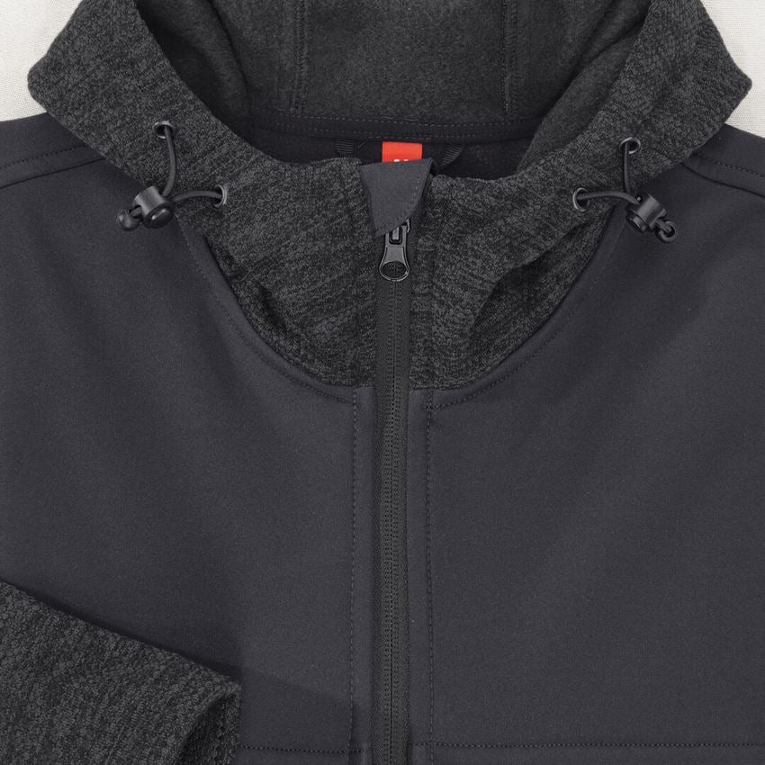 Bekleidung: e.s. Hybridjacke + schwarz 2