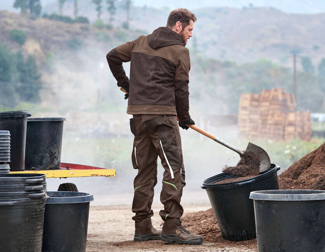 Jacken: e.s. Hybridjacke + haselnuss/kastanie 3