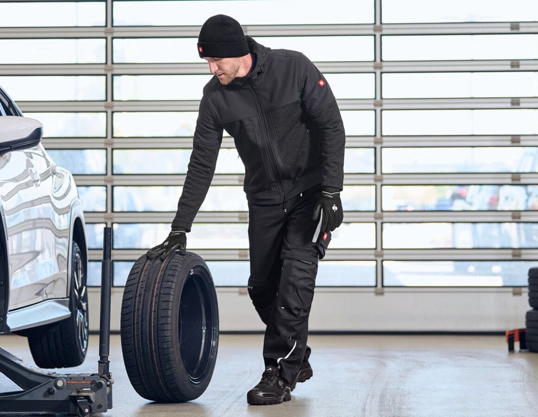 Jacken: e.s. Hybridjacke + schwarz 2