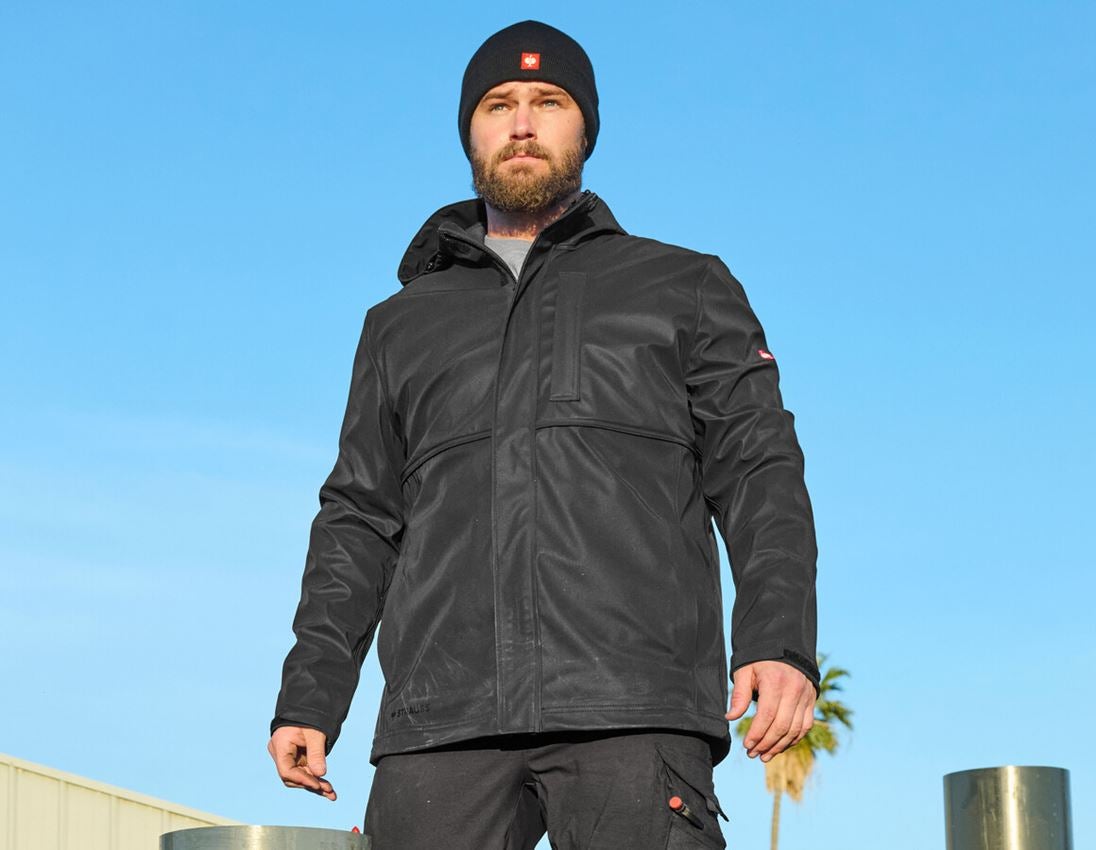 Arbeitsjacken: 3 in 1 Funktionsjacke e.s.line.core + schwarz