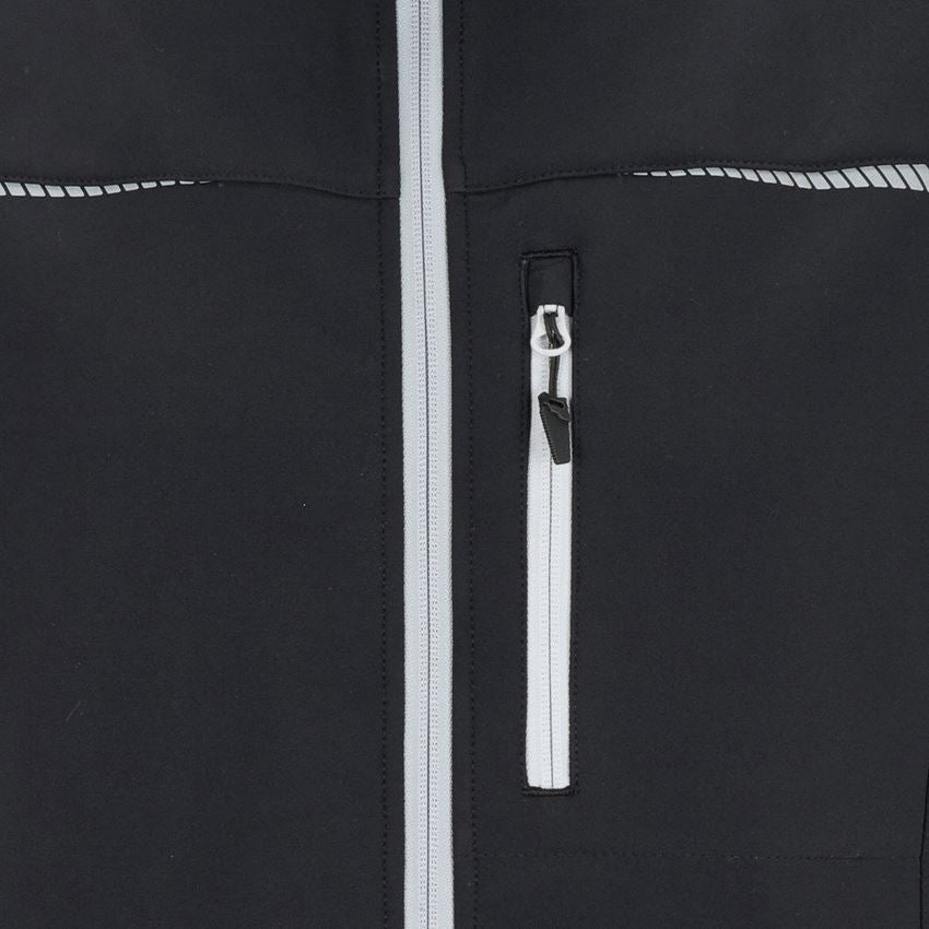 Westen: Softshell Weste e.s.motion 2020 + schwarz/platin 2