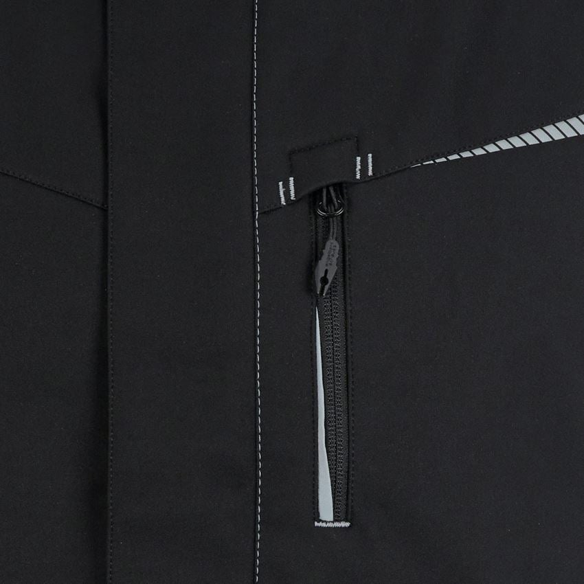 Galabau / Forst- und Landwirtschaft: Winter Softshellweste e.s.motion 2020 + schwarz/platin 2