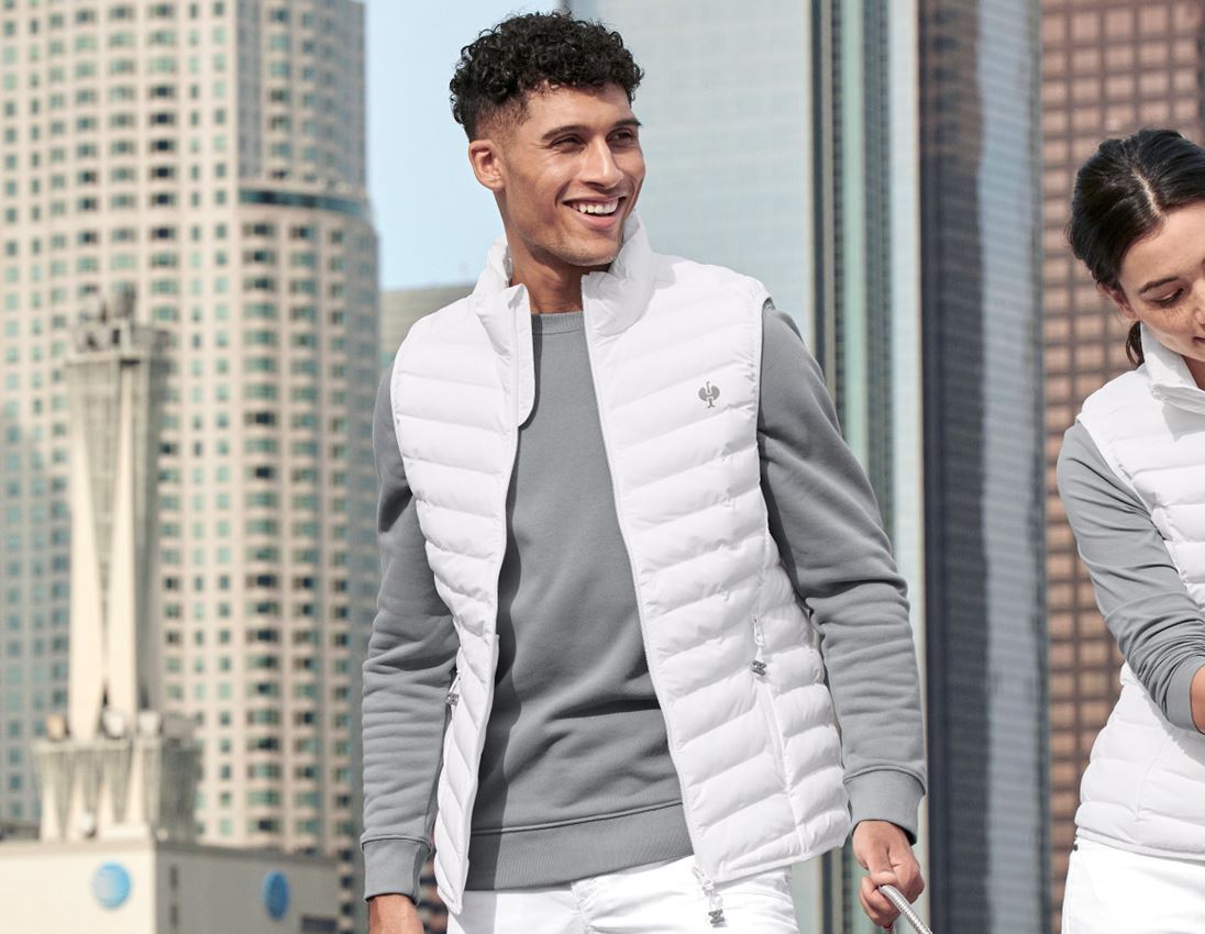Gilet: Gilet e.s.motion ten + bianco