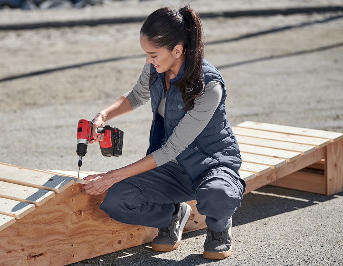 Westen: Weste e.s.motion ten, Damen + schieferblau 1