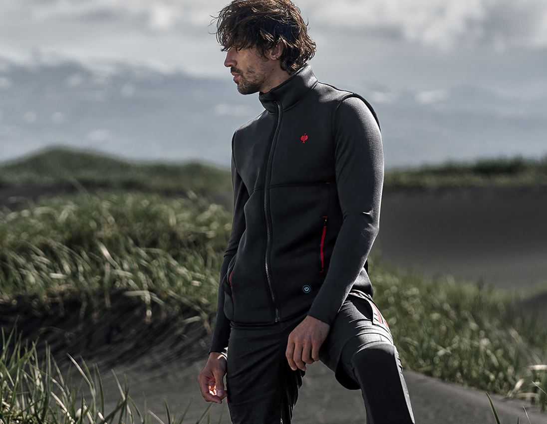 Gilet: e.s. gilet termico climafoam + nero melange 4
